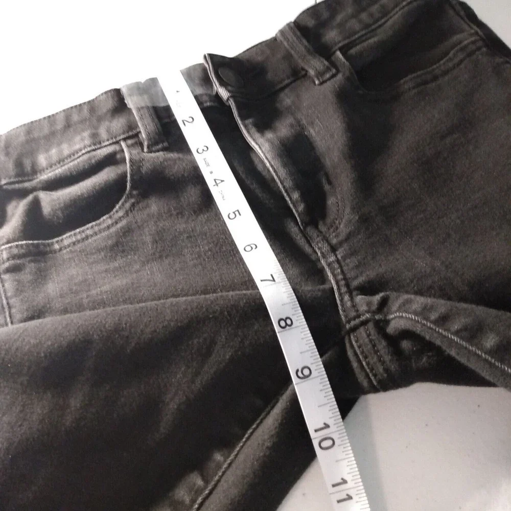 American Eagle Outfitters Womens Skinny The Dream Jeans Black Stretch Size 4 Reg